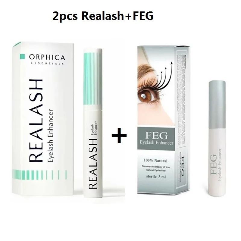 

2pcs Realash/ FEG Eyelash Enhancer New Serum Genuine Orphica Eyelash Enhancer Lash Enhancer Conditioner Lash Extension Supplies