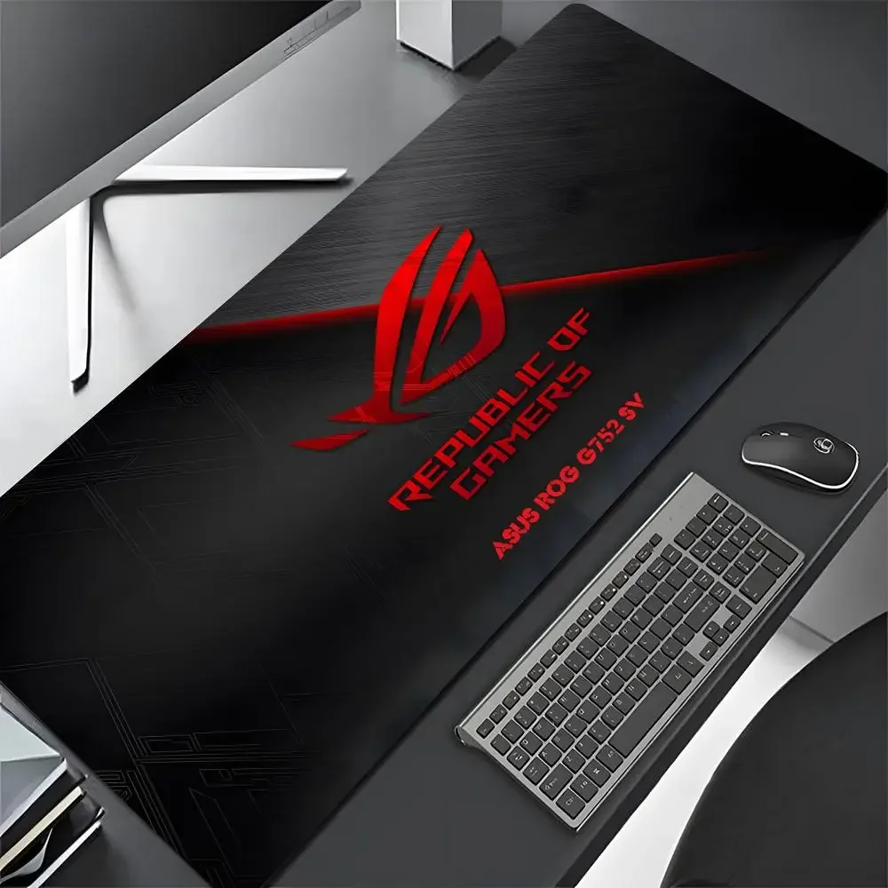 Фото Коврик для мыши ROG ASUS xl Gamer Коврик для мыши Большой коврик для мыши Натуральный каучуковый настольный коврик Анти-ворские настольные коврики для ПК Дизайнерские аксессуары для геймеров №4