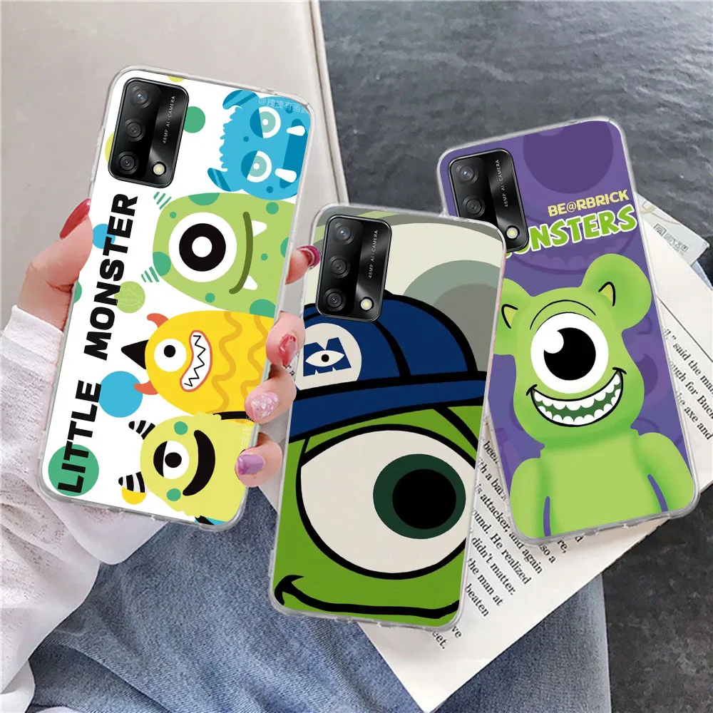 HZ-44 Monster Alien Soft чехол для Tecno Pova 2 3 4 Neo Camon 15 16 17 17P 18 18T 18P 18i 19 Premier Pro