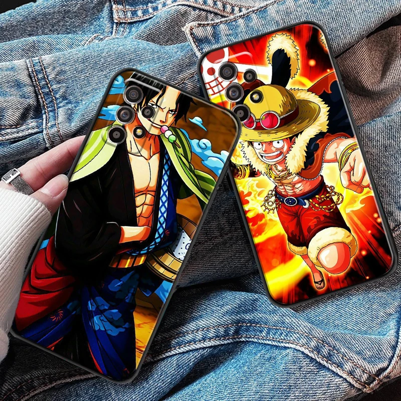 

One Piece For Samsung M11 M12 Phone Case Carcasa Coque Liquid Silicon Silicone Cover Funda Back