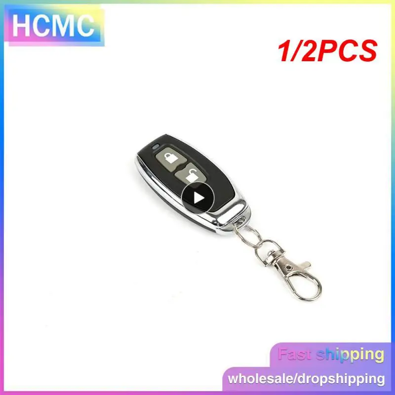 

1/2PCS Garage Remote Control 433MHz 433.92MHz Clone Fixed Code 433 MHZ Garage Door Opener Remote Copier 433.92