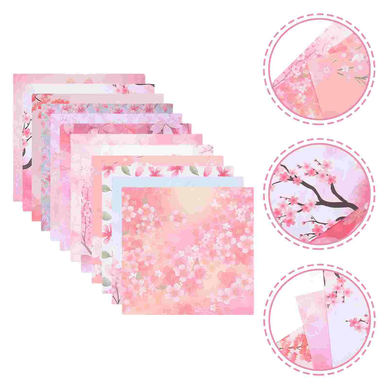 

200 Pcs Origami Exquisite Paper Crafts Kids Oragami Handcraft Cartoon Folding