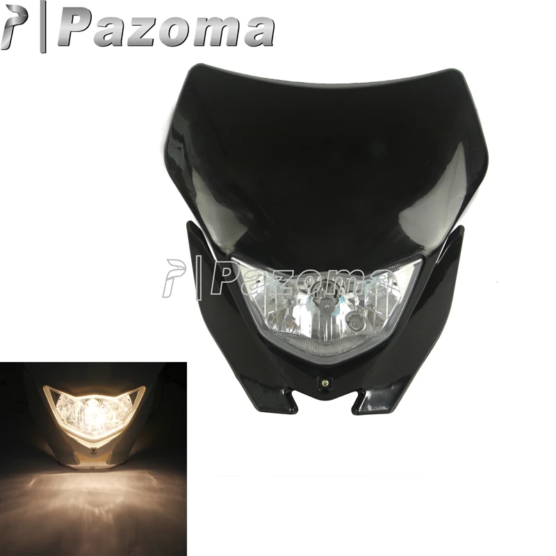 

Фара для мотокросса MX Supermoto Dirt Bikes Фара для Yamaha WRF WR YZ TTR 250 450 Off Road Enduro Фара Синий Белый