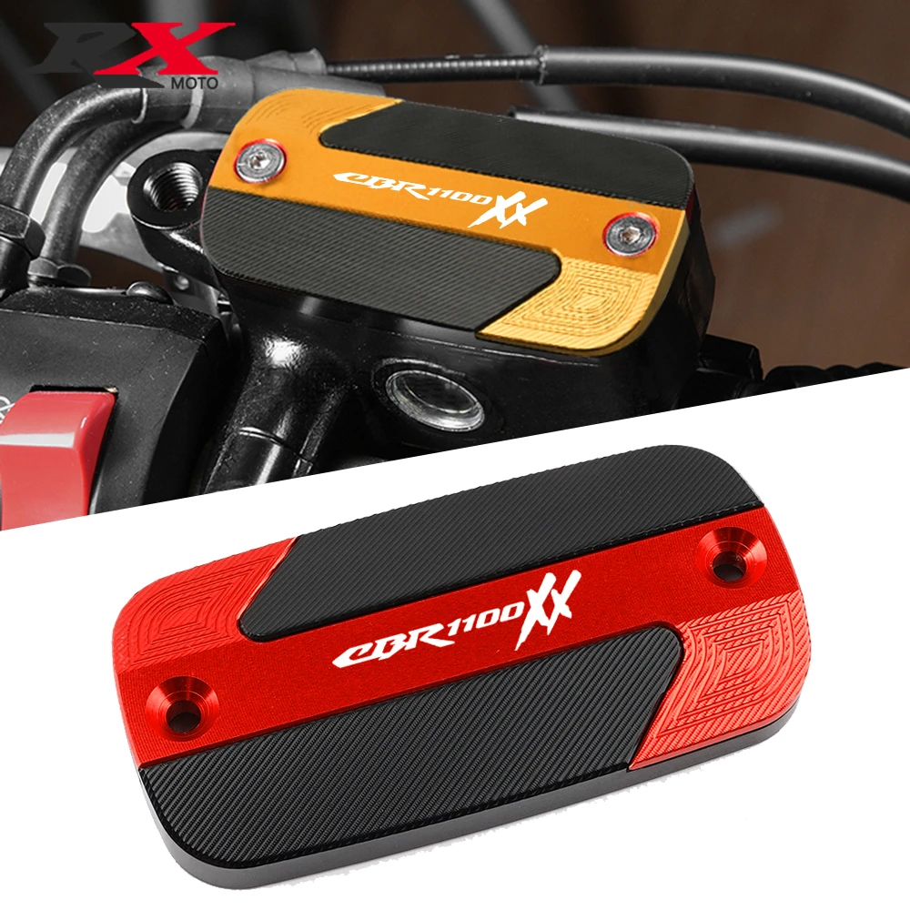 

Motorcycle CNC Front Brake Master Cylinder Fluid Reservoir Cover Oil Cap For HONDA CBR1100XX CBR 1100 XX 1997-2004 Accessories