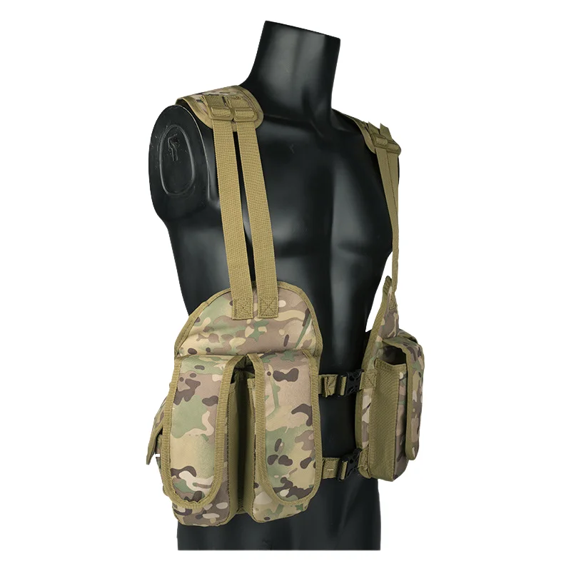 Темно-синий жилет с печатью Cs боевой чехол для пули нагрудники одиночный