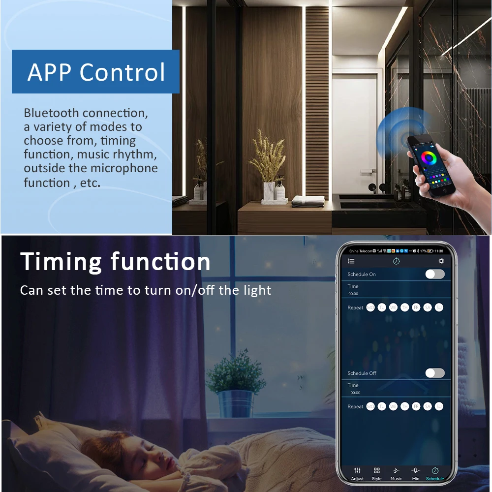 Светодиодная лента WS2811 2835 24 В 10/15/20 м