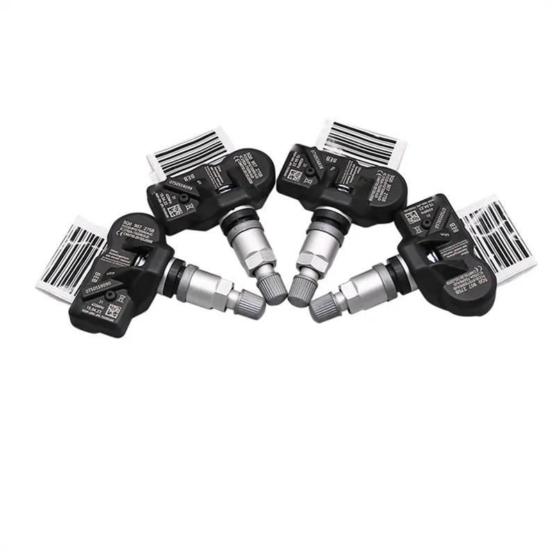 Части датчика TPMS 5Q0907273B + 5Q0907275B система контроля давления в шинах Комплект для