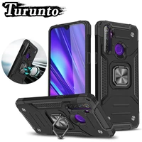 shockproof armor phone case for oppo realme6 5 realme c15 c11 car holder with ring protection cover for reno5 lite 5f 4 lite 4