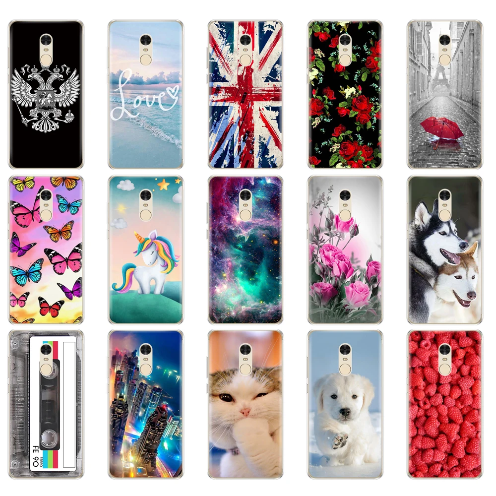 case for xiaomi redmi note 4note 4x case cover for redmi note 4xnote 4x phone case global version phone bags flower fruit free global shipping