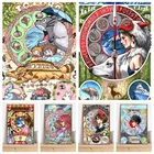 Картина для вышивки крестиком 5d мультфильм Хаяо Миядзаки, картина из страз в стиле ретро