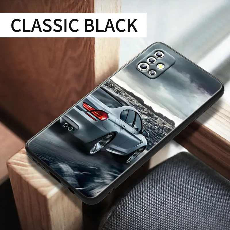 Blue Red Sport Car Phone Case For Samsung j8 j7 j2 Core M13 M33 M23 M52 M32 M22 M31S M31 M21 M20 M10 Black Cover images - 6