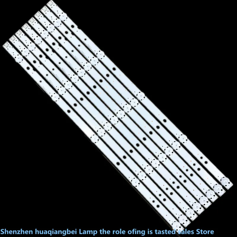 

LED backlight strip(8) for TX-49EX633E TX-49DS500E TX-49DS500B TX-49DSW504S TX-49ES400E LTG Innotek 49inch Panasonic REV0.4