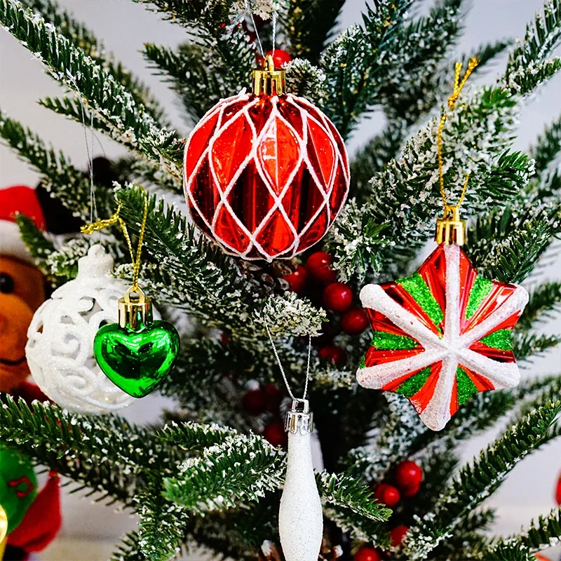 de alejkę przezroczystości boule noel niestandardowe ozdoby plastikowe białe dekoracje luksusowe materiały do dekoracji świątecznych