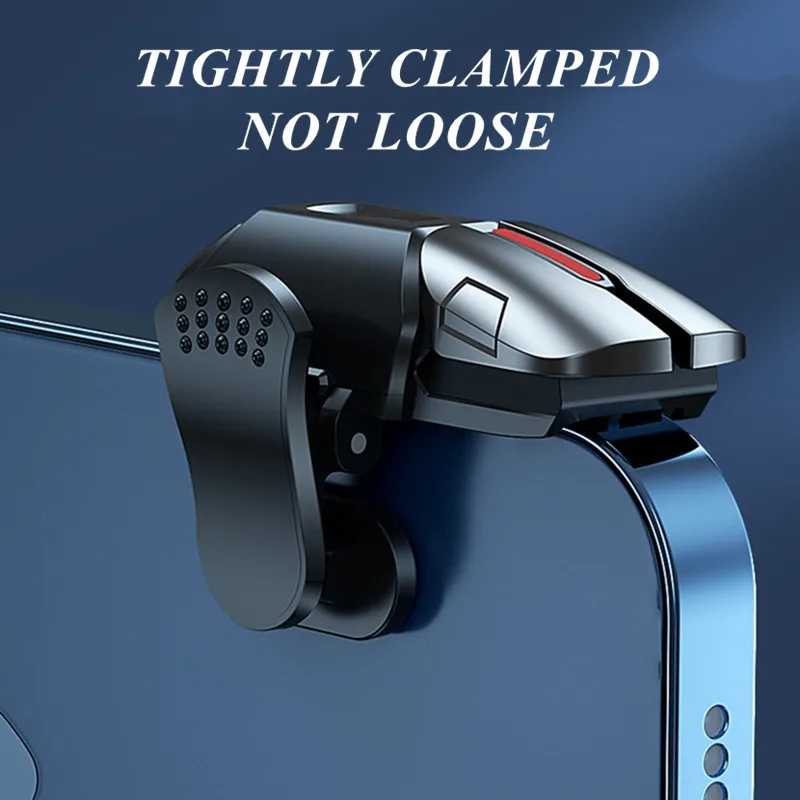 G21 Mobile Phone Game Trigger for PUBG Gaming Controller Aim Shooting L1 R1 Alloy Key Button IPhone Android Gamepad Joystick |