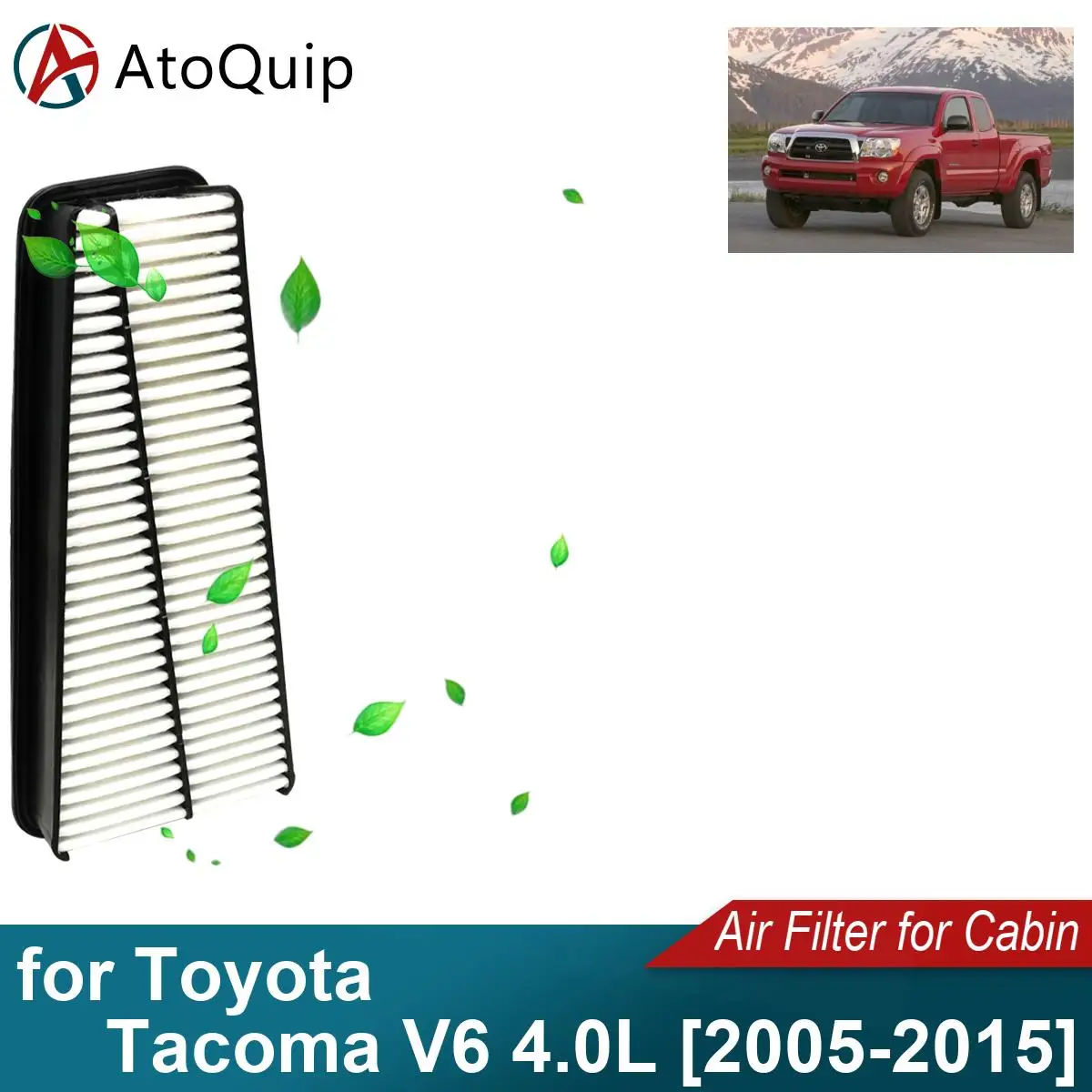 Автомобильный воздушный фильтр CA9683 подходит для Toyota Tacoma V6 4.0L 2005-2015 17801-0P010 17801-31090