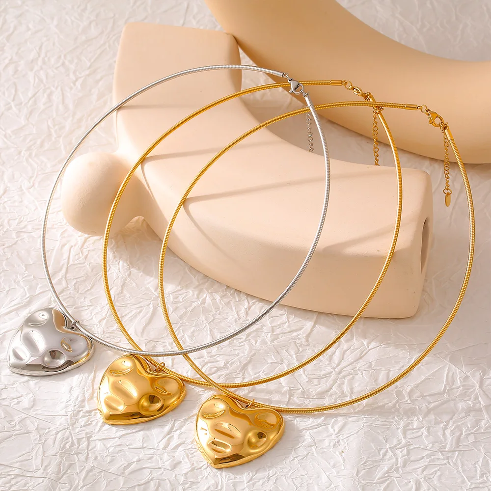 Ожерелье Liora из нержавеющей стали с вращающими моторами