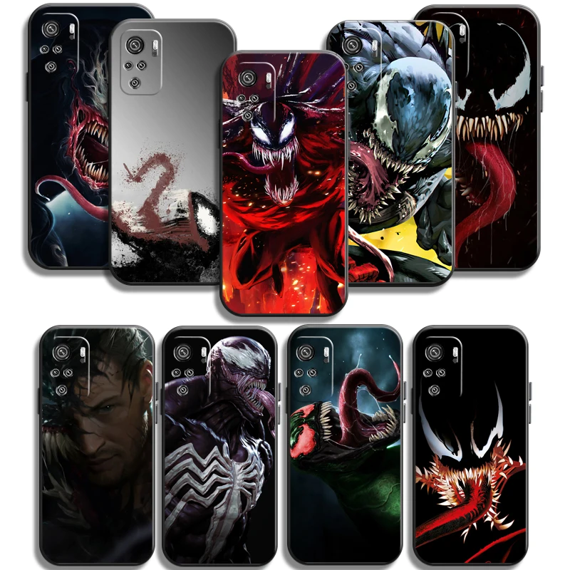 

Marvel Venom Phone Cases For Xiaomi Redmi 8 7 7A 9 9A 9T 8A 8 2021 7 8 Pro Note 8 9 Note 9T Cases Carcasa Funda Soft TPU