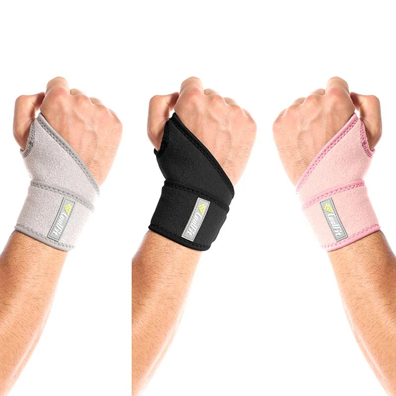 

Wrist Guard Band Brace Support Carpal Tunnel Sprains Strain Gym Strap Sports