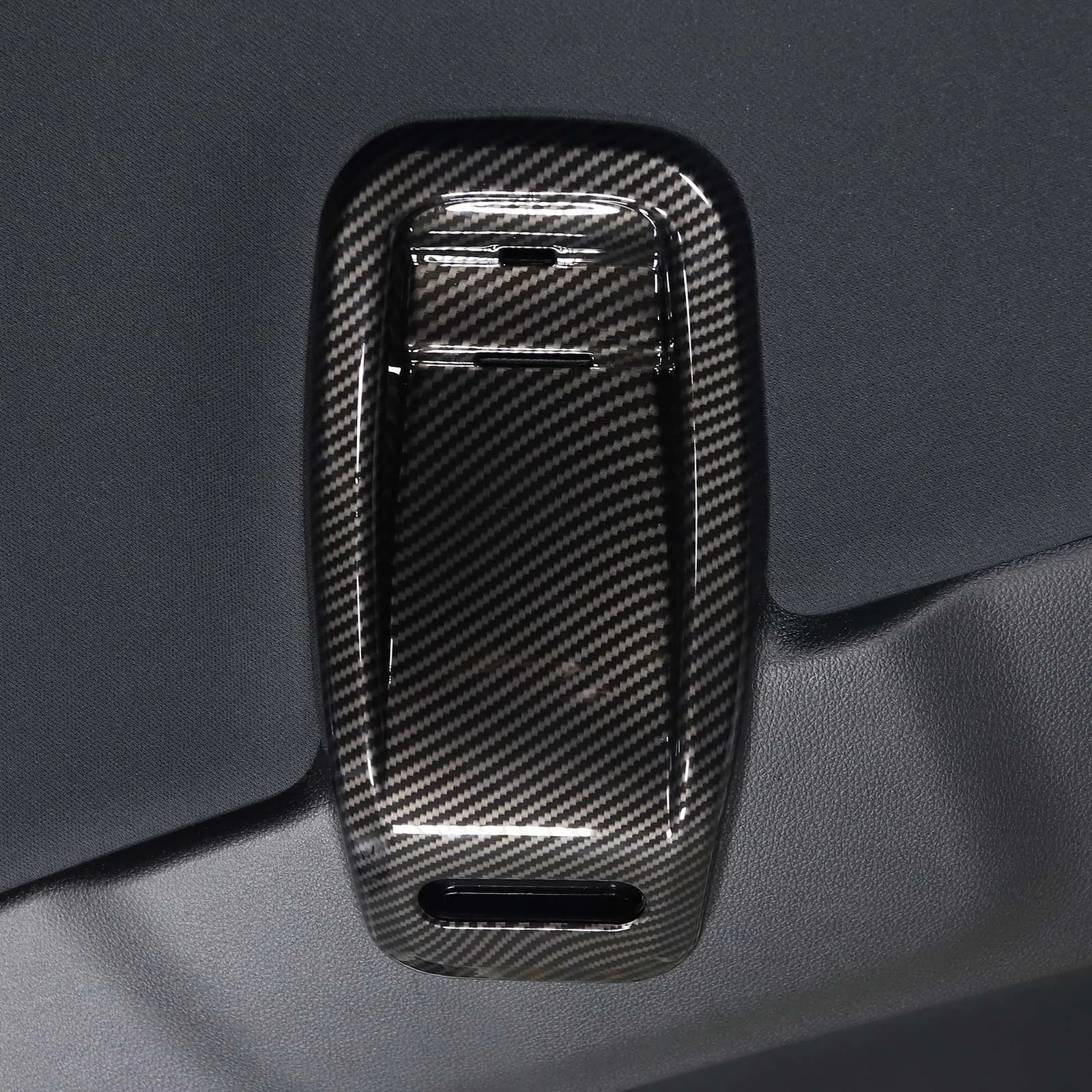 

Для Honda Pilot 16-22 ABS углеродное волокно, задний багажник автомобиля, верхний фонарик, фотовспышка, обшивка, наклейка, автомобильные аксессуары