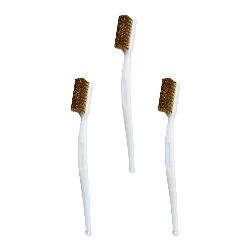 

3Dbrush Nozzle Brushes Tool Cleaning Wire Extruder Cleaner Rust Removal Copper Accessoriesbed Hot Industrial Needle