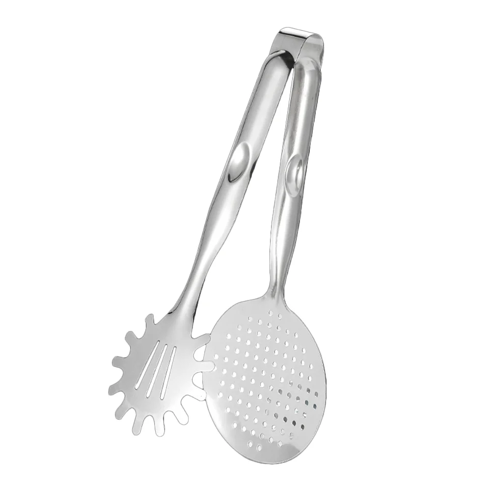 

Tong Tongs Clip Strainer Fried Oil Colander Frying Steel Spoon Filter Bbq Grill Barbecue Mesh Fry Skimmer Baking Spatula Cooking