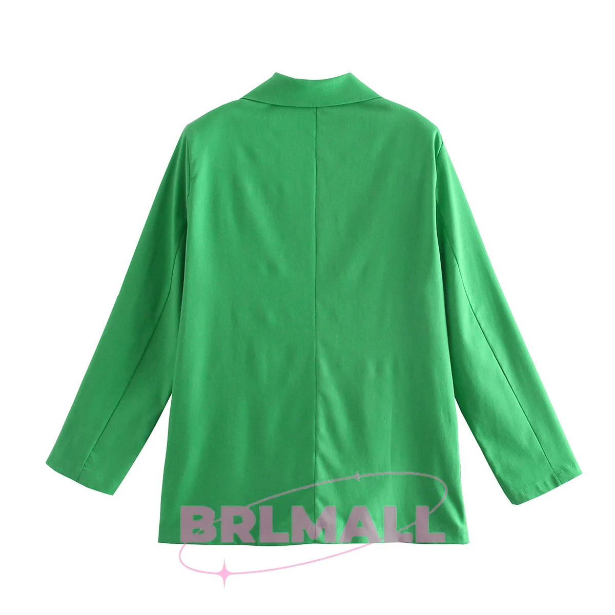 Chic Suit Coat For Women Over Size Notched Lapel One Single Button Suit Jacket Blazer Casual Outfit For Party Prom Dress Wear