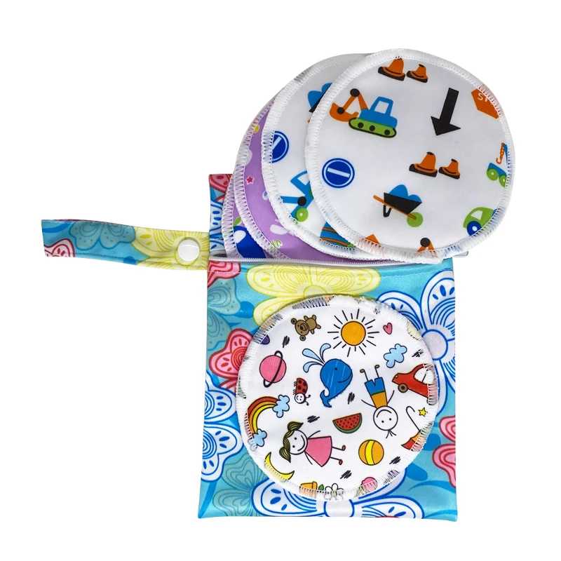 [Usurpon] скидка 2 шт. 15*20 см Водонепроницаемая влажная сумка с принтом ткань pul