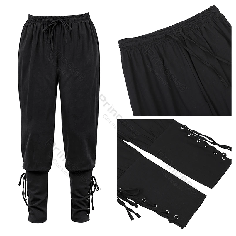 Mens Steampunk Pants Plus Size Viking 