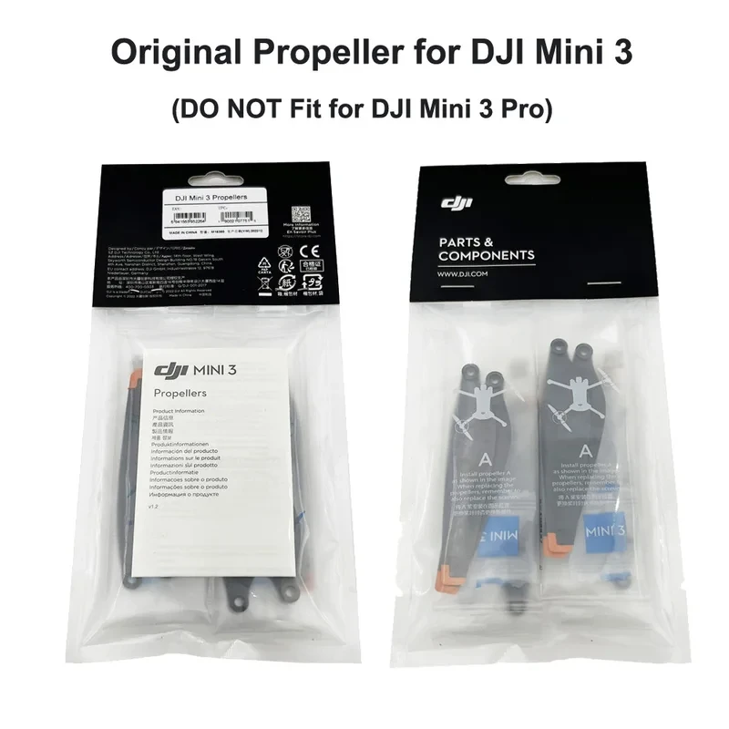 Оригинальный пропеллер 8 шт./упаковка для DJI Mini 3 низкошумные пропеллеры лопасти с