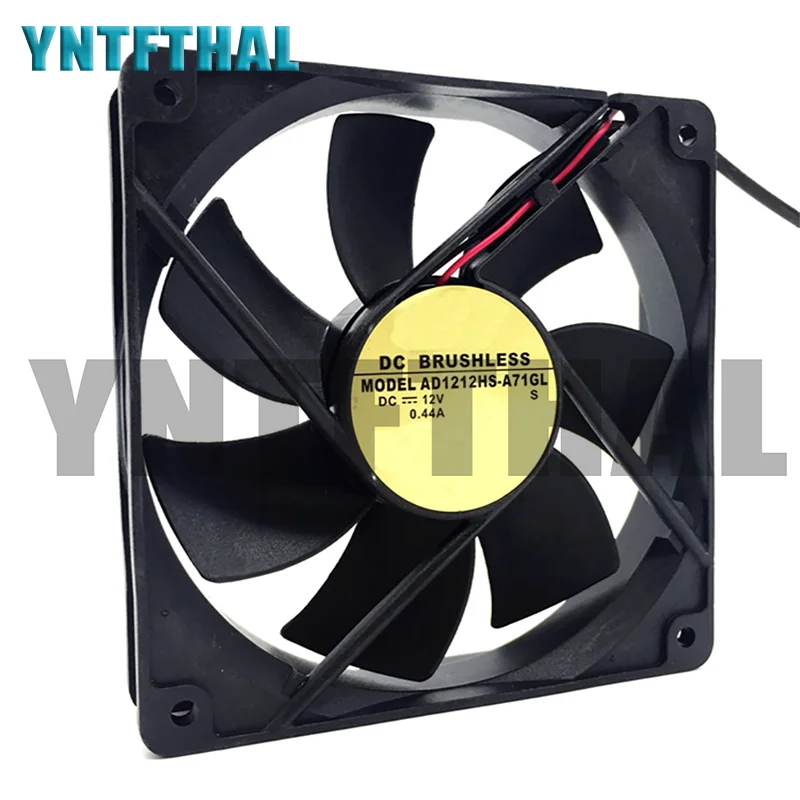 Оригинальный подлинный телефон, охлаждающий вентилятор для сервера, постоянный ток 12 В, 0,44 А, 2 провода