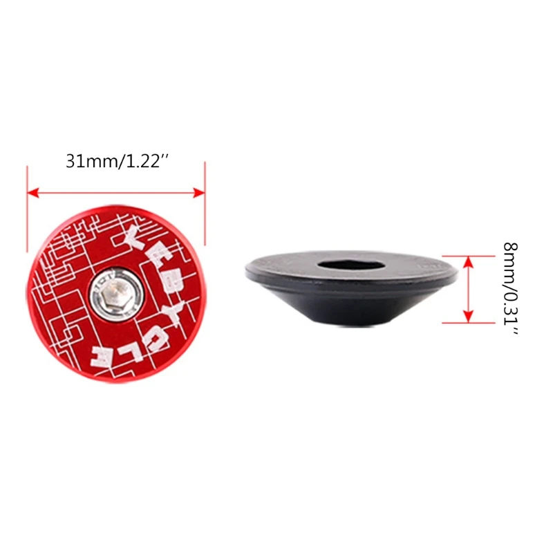 Велосипедные наушники L9BD с верхней крышкой 28 6 мм Звездный шток из алюминиевого