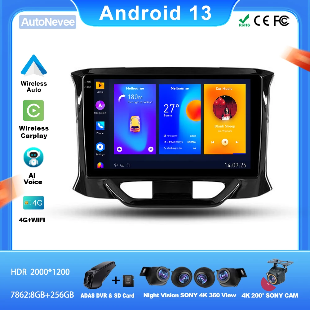 

Android For LADA X ray Xray 2015 - 2019 Car Auto Carplay Radio Stereo Multimedia Player Navigation WIFI NO 2din DVD CPU HDR QLED