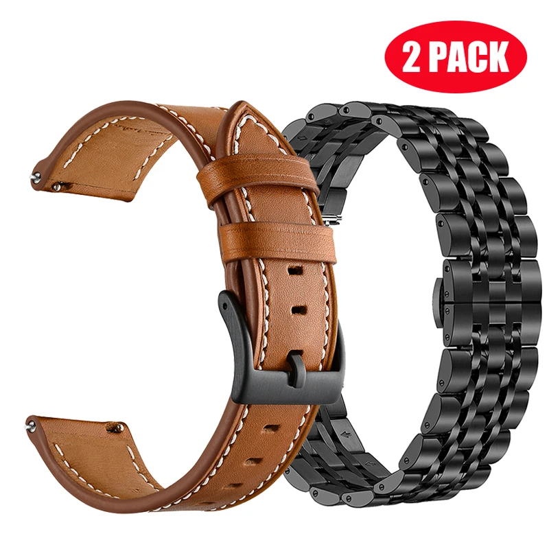

Кожаный ремешок для часов Xiaomi Watch S2, аксессуары для умных часов, ремешок из нержавеющей стали для часов Xiaomi Watch S1, активный металлический браслет