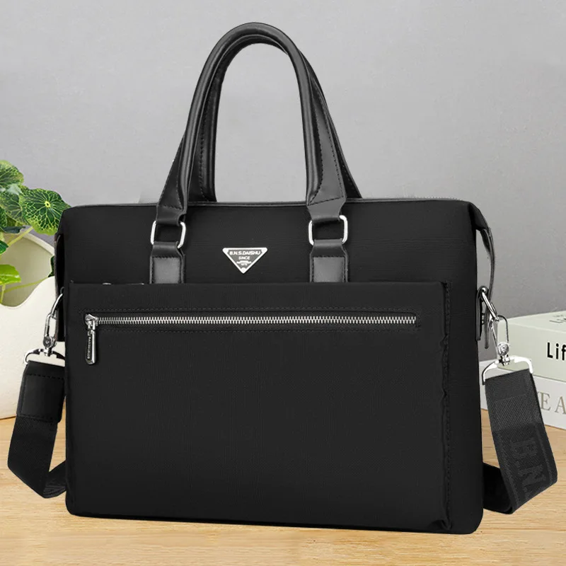 Business Bag Document  Briefcases Men's Handbag Laptop Bag Oxford Cloth Large Capacity Office Bags for Women Work Package