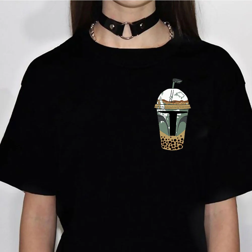 

Bubble Tea top women funny streetwear Y2K Tee girl y2k clothing