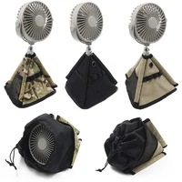 for claymore fan f1f2v600 camping tripod fan storage bag outdoors blowing fan roll paper box tripod multi function