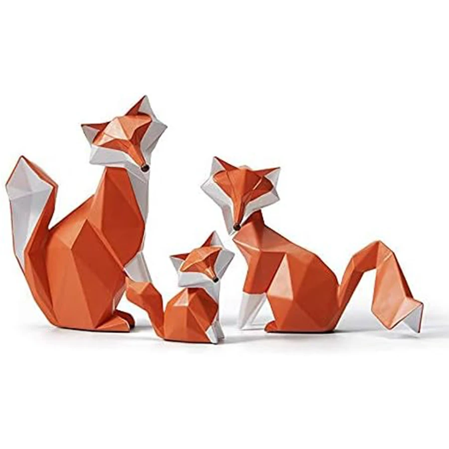 Современные минималистичные украшения в виде животных из лисы подходят для