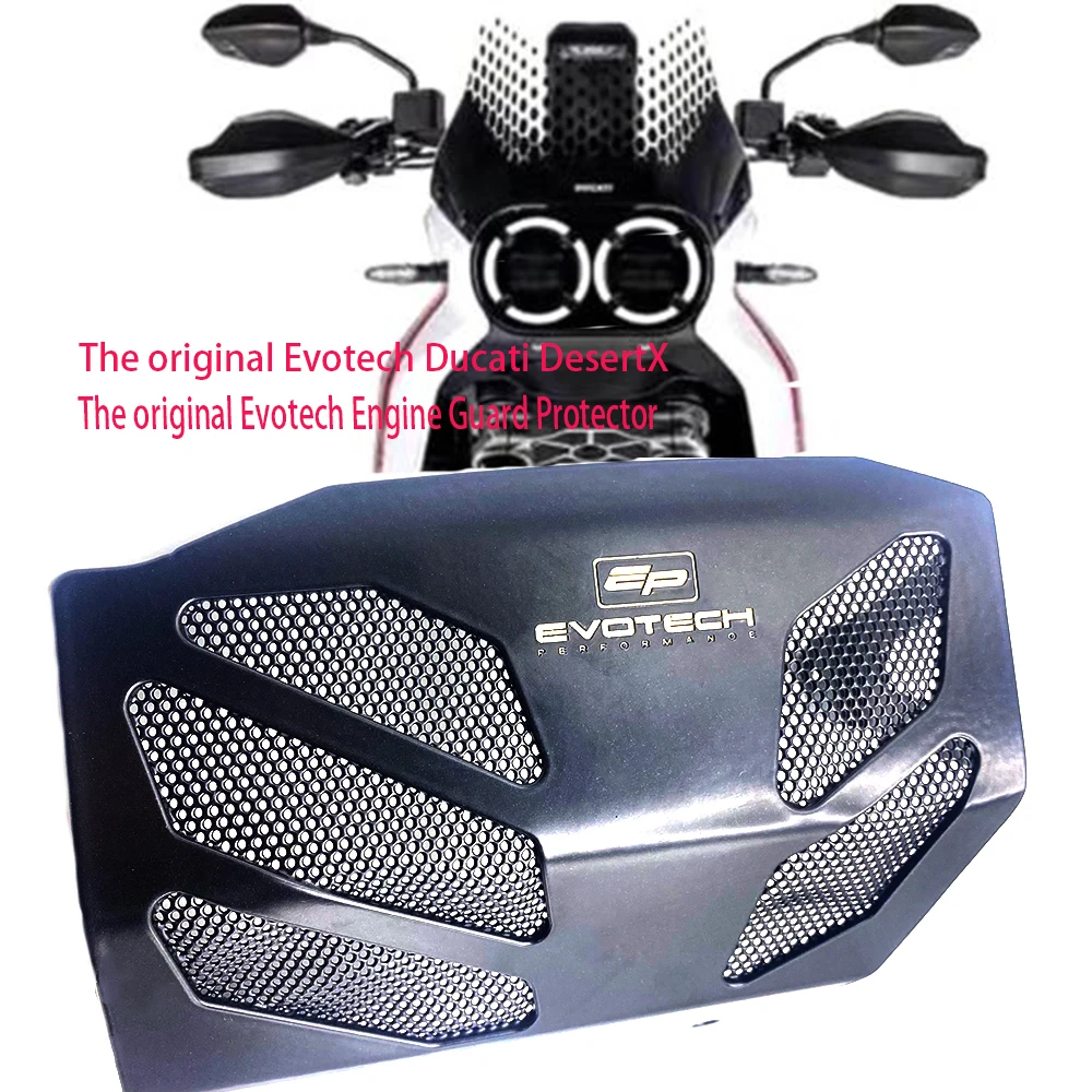 

Защита двигателя для Ducati Desert TX X Evotech, 2022 Оригинальная защита двигателя Evotech