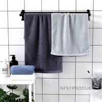 plain color bathroom towels set for adults 100 cotton thick heavy 70x140cm bath towel 35x75cm face towel hand sport towels