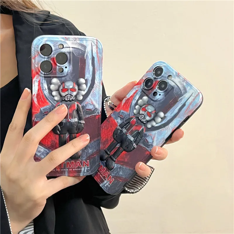 Подходит для iPhone 13 мобильный телефон case Marvel ant man Улица Сезам apple 12Pro Max XR XS X tide бренд