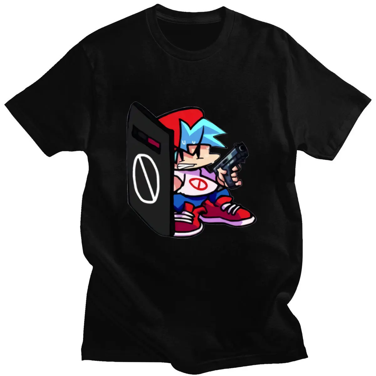 

Hot Sale Friday Night Funkin Hip Hop Punk Style Tops Kawaii Retro Innovation Summer Preppy Mens Street Oversized Clothes T-shirt