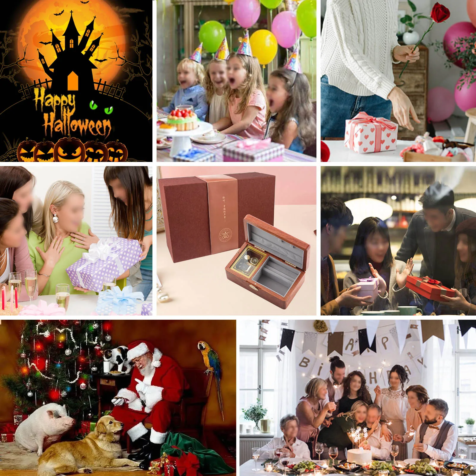 Музыкальная шкатулка SOFTALK музыкальная в романтическом стиле подарок на день