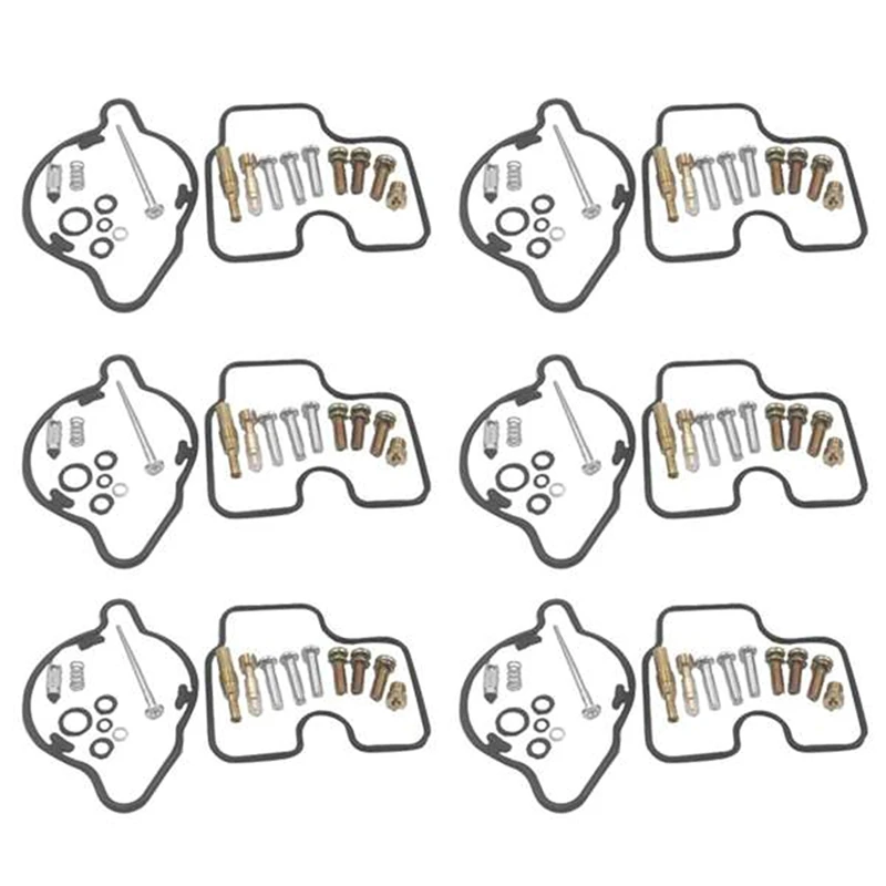 Набор для ремонта мотоциклетного карбюратора 6 комплектов плавающая игла