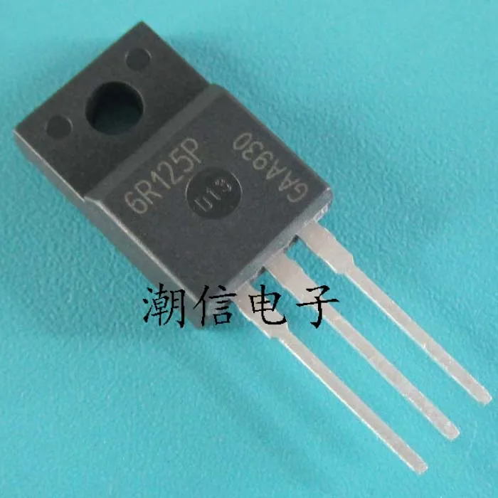 

free shipping 6R125P IPA60R125CP 25A 650V 10PCS