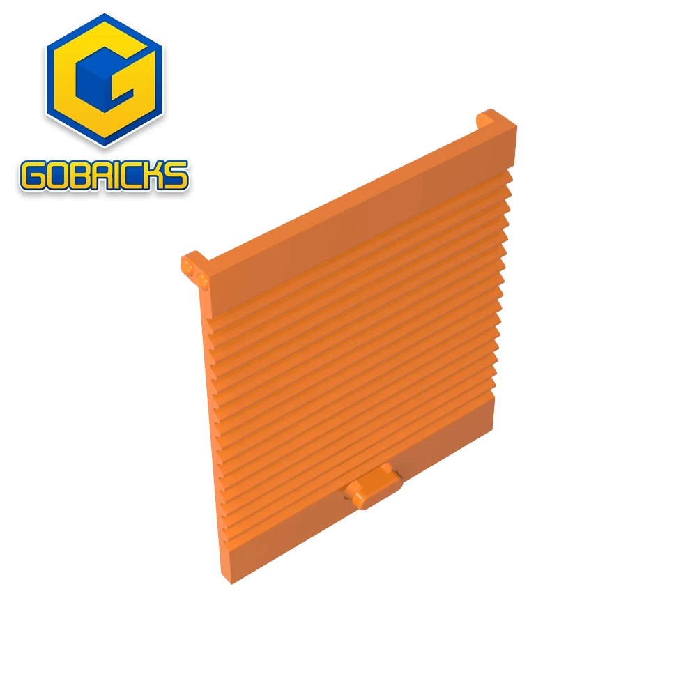 Фото Gobricks GDS-1401 Дверь 1x4x4 Лифт, совместимый с lego 6155, детские образовательные строительные блоки «сделай сам», технические №1