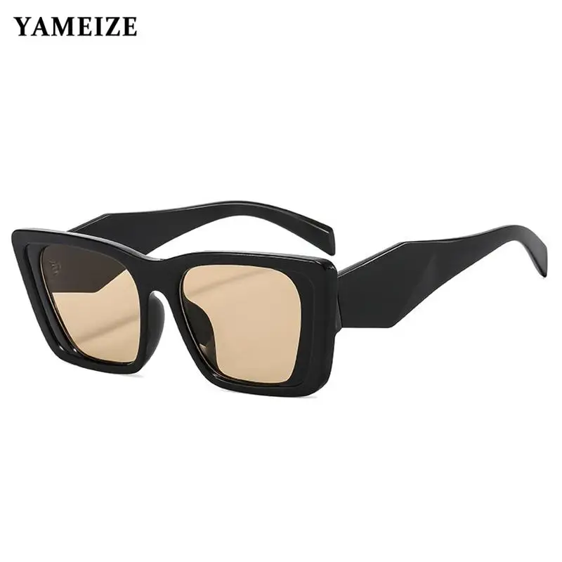 

Солнцезащитные очки YAMEIZE кошачий глаз, ретро Квадратные Солнцезащитные очки для женщин и мужчин, роскошные винтажные дизайнерские женские ...