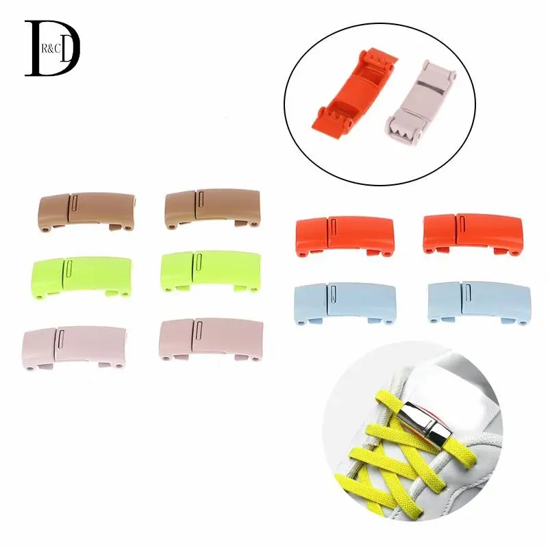 

Magnetic Lock Shoelaces Without Ties 10MM Elastic Laces Sneakers Without Shoe Laces Kids Adult Flat Shoelace For Shoes