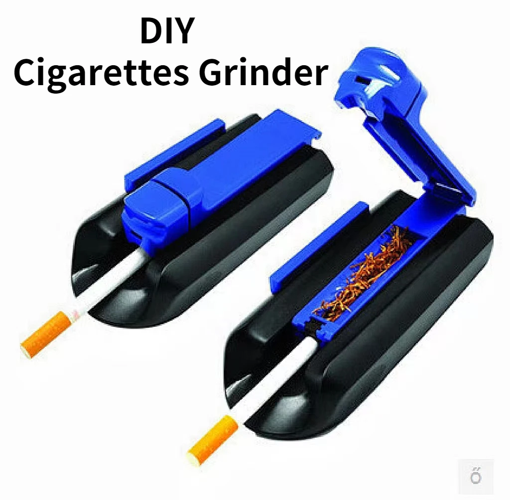 

DIY Cigarettes Weed Grinder Manual Making Cigarettes Device Mini Plastic Tobacco Cigar Joint Rolling Maker Smoking Accessories