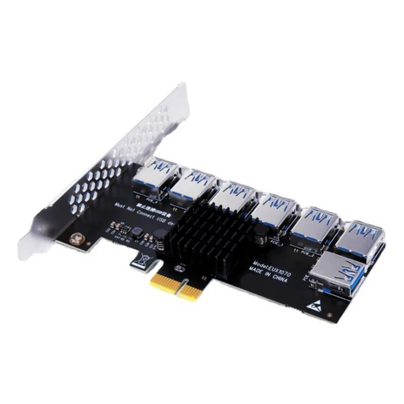 

Карта расширения SSU PCIE 1-7 USB 3,0, слот PCI-E PCI Express, от 1X до 16X