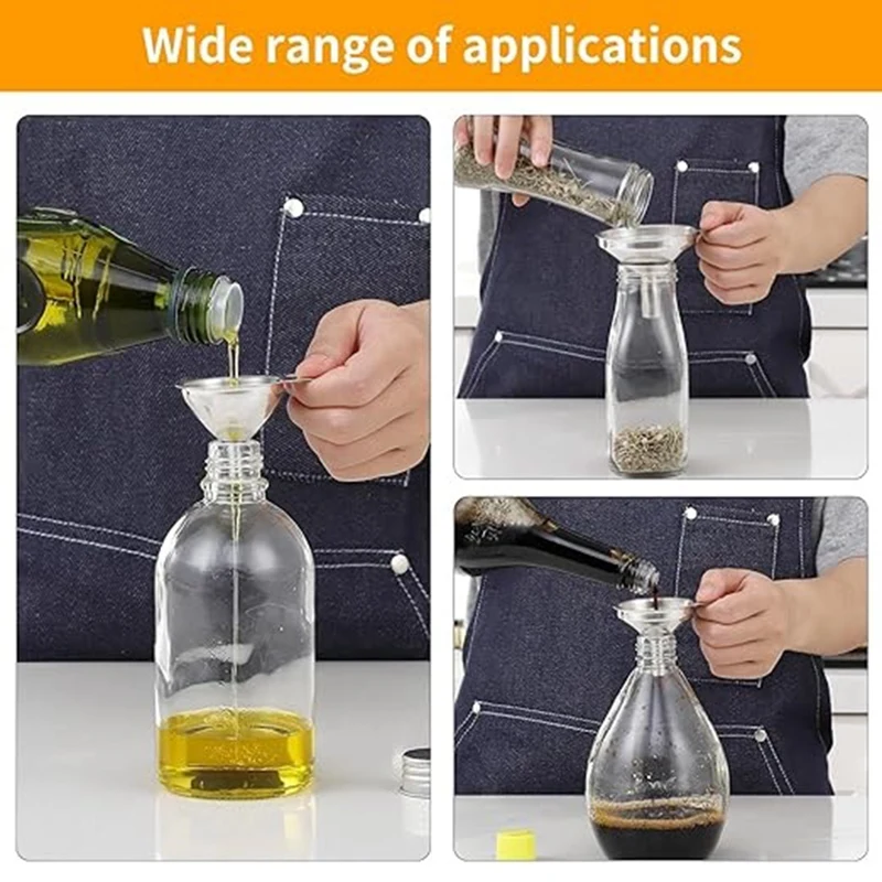 3 шт. воронки для наполнения бутылок кухонные с маслом переноса эфирных масел